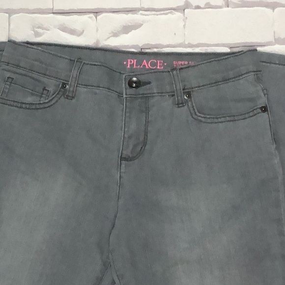 Girl's Stretch Super Skinny Jeans - Picture 2 of 4